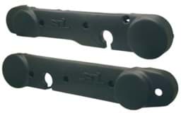 Zeige Details für Seitenschützer Piaggio SI, schwarz (Paar) Bild von Seitenschützer Piaggio SI, schwarz (Paar)