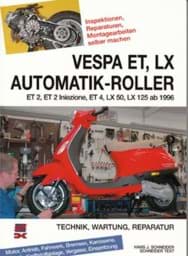 Zeige Details für Reparaturanleitung Vespa ET/LX/LXV/S, 2T + 4T Vergaser + Einspritzer, luftgekühlt, ab 1996 Bild von Reparaturanleitung Vespa ET/LX/LXV/S, 2T + 4T Vergaser + Einspritzer, luftgekühlt, ab 1996