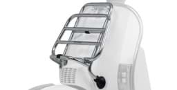 Zeige Details für Klappgepäckträger Piaggio Vespa PX 125 E3, vorne, verchromt, Original Bild von Klappgepäckträger Piaggio Vespa PX 125 E3, vorne, verchromt, Original