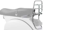 Zeige Details für Klappgepäckträger Piaggio Vespa PX 125 E3, hinten, verchromt, Original Bild von Klappgepäckträger Piaggio Vespa PX 125 E3, hinten, verchromt, Original