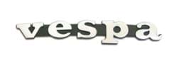 Zeige Details für Emblem "vespa", schwarz/chrom, 122 x 20mm Bild von Emblem "vespa", schwarz/chrom, 122 x 20mm
