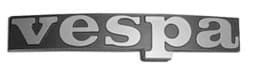 Zeige Details für Emblem Vespa", schwarz/silber, 120 x 22mm" Bild von Emblem Vespa", schwarz/silber, 120 x 22mm"