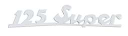 Zeige Details für Emblem "125 Super", chrom, 117 x 22mm Bild von Emblem "125 Super", chrom, 117 x 22mm