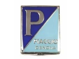Zeige Details für Emblem Piaggio Genova, mit Logo, 37 x 46mm Bild von Emblem Piaggio Genova, mit Logo, 37 x 46mm
