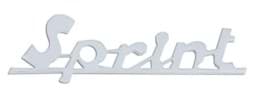 Zeige Details für Emblem "Sprint", chrom, 80 x 21mm Bild von Emblem "Sprint", chrom, 80 x 21mm