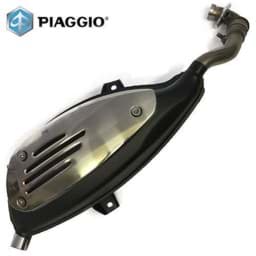 Zeige Details für Auspuffanlage Piaggio Vespa GTS-125 i.e. E3 Kat., kplt. (SM54), Original Bild von Auspuffanlage Piaggio Vespa GTS-125 i.e. E3 Kat., kplt. (SM54), Original