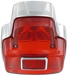Zeige Details für Rücklicht Vespa Super/GT, chrom/rot Bild von Rücklicht Vespa Super/GT, chrom/rot