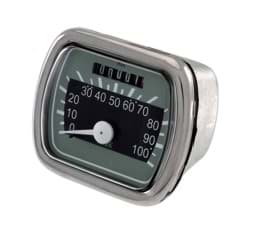 Zeige Details für Tacho Vespa 125-150 VM-VN, grau/schwarz Bild von Tacho Vespa 125-150 VM-VN, grau/schwarz