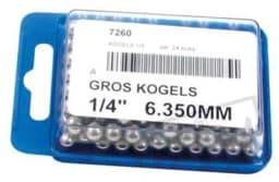Zeige Details für Stahl-/Lagerkugeln 1/4" (6.35mm), 144 Stück (= F.1013) Bild von Stahl-/Lagerkugeln 1/4" (6.35mm), 144 Stück (= F.1013)