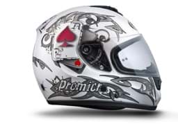Zeige Details für Integralhelm Premier Monza J8 Pitt, Weiss Bild von Integralhelm Premier Monza J8 Pitt, Weiss