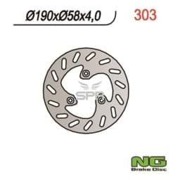 Zeige Details für Bremsscheibe NG Brake Disc 190/58/4mm, 3 Loch Bild von Bremsscheibe NG Brake Disc 190/58/4mm, 3 Loch