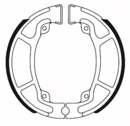 Zeige Details für Bremsbacken Galfer 125 x 25mm (Paar) Bild von Bremsbacken Galfer 125 x 25mm (Paar)