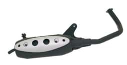 Zeige Details für Auspuffanlage Tecno Kymco Agility 50, schwarz Bild von Auspuffanlage Tecno Kymco Agility 50, schwarz