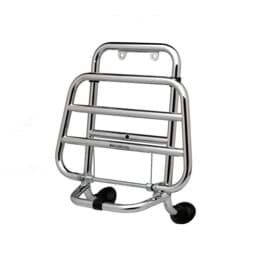 Zeige Details für Klappgepäckträger Piaggio Vespa GT/GTS/GTV (<2018), Original, vorne, chrom Bild von Klappgepäckträger Piaggio Vespa GT/GTS/GTV (<2018), Original, vorne, chrom