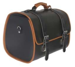 Zeige Details für Leder-Gepäcktasche Vespa, schwarz Bild von Leder-Gepäcktasche Vespa, schwarz