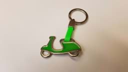 Zeige Details für Schlüsselanhänger Vespa, Farbe Grün Bild von Schlüsselanhänger Vespa, Farbe Grün