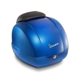 Zeige Details für Top-Case Piaggio Vespa GTS 125/250/300 Super, Farbe Blau 261/A, neue Form (ohne Reflektoren) Bild von Top-Case Piaggio Vespa GTS 125/250/300 Super, Farbe Blau 261/A, neue Form (ohne Reflektoren)
