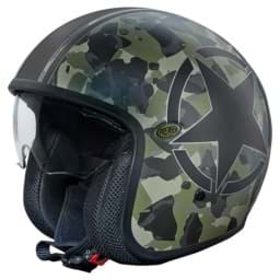 Zeige Details für Jethelm Premier Vintage, Farbe Camouflage Star matt BM, Grösse XS (53-54cm) Bild von Jethelm Premier Vintage, Farbe Camouflage Star matt BM, Grösse XS (53-54cm)
