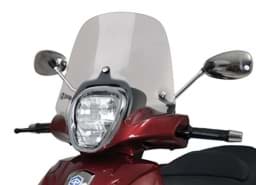 Zeige Details für Windschild Piaggio Beverly 300/350 i.e., klein, getönt Bild von Windschild Piaggio Beverly 300/350 i.e., klein, getönt