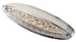Zeige Details für LED-Rücklicht/Stoplicht mit Nummernbeleuchtung moto-eleven 107 x 27 x 32mm, weiss, geprüft Bild von LED-Rücklicht/Stoplicht mit Nummernbeleuchtung moto-eleven 107 x 27 x 32mm, weiss, geprüft