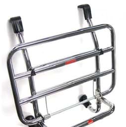 Zeige Details für Klappgepäckträger Piaggio Vespa PX 125 E3, vorne, verchromt Bild von Klappgepäckträger Piaggio Vespa PX 125 E3, vorne, verchromt