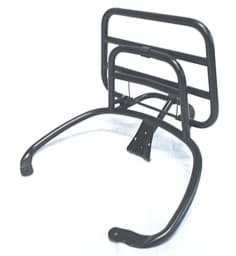 Zeige Details für Klappgepäckträger Vespa Primavera/Sprint/Elettrica, hinten, schwarz, Original Bild von Klappgepäckträger Vespa Primavera/Sprint/Elettrica, hinten, schwarz, Original