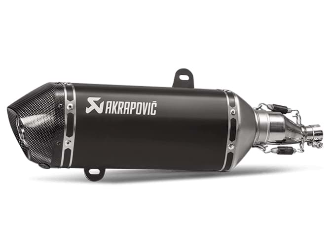 Bild von Sport-Auspuffanlage Akrapovic Black Line, mit EG/CH-Genehmigung