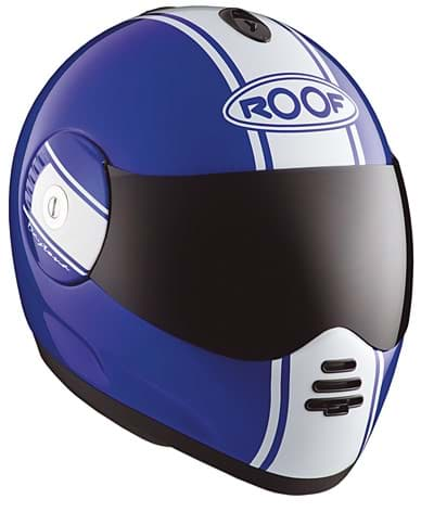 Bild von Helm Roof Diversion RO10 Daytona, Farbe Blau/Deko Weiss