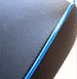 Bild von Rückenpolster Vespa Elettrica, schwarz/blau