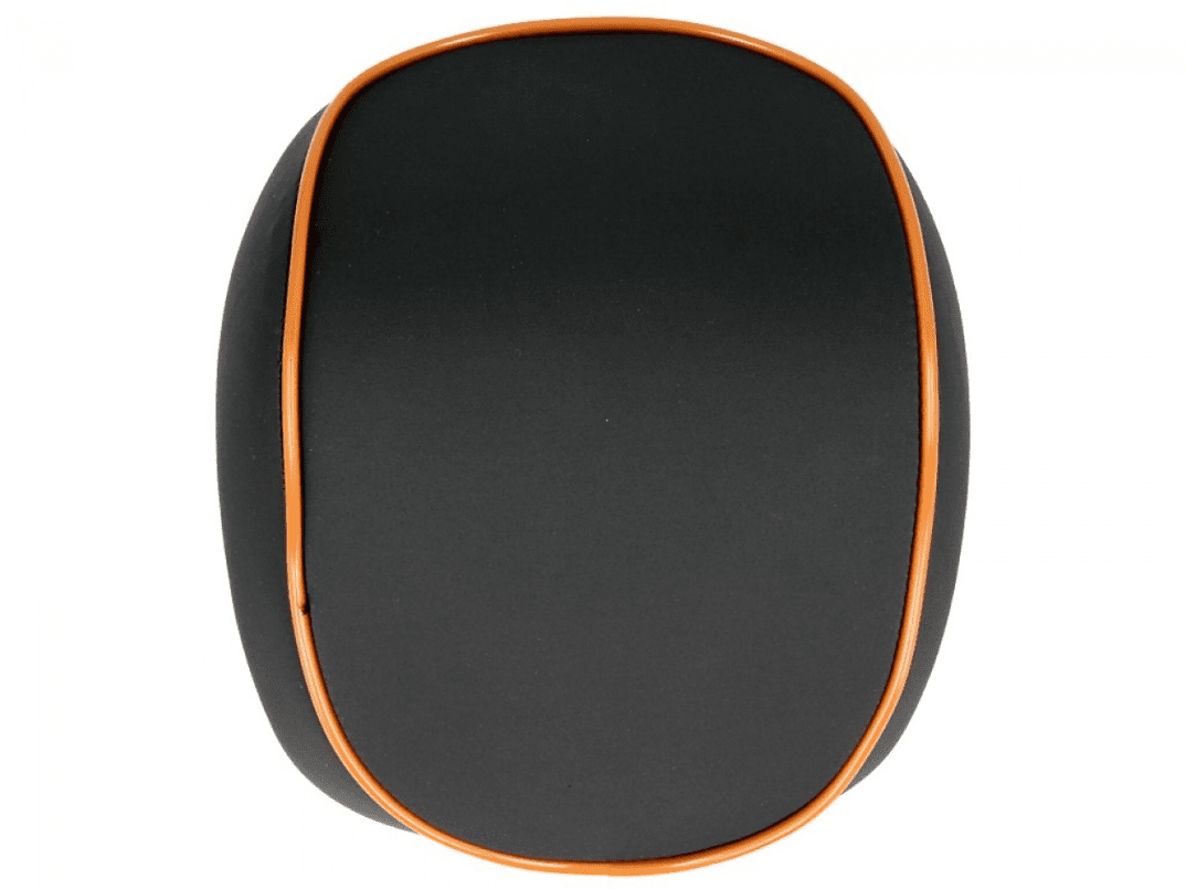 Bild von Rückenpolster Vespa Elettrica, schwarz/orange