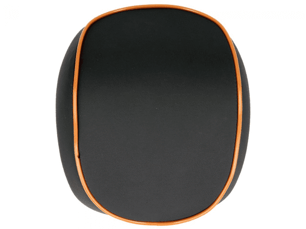 Bild von Rückenpolster Vespa Elettrica, schwarz/orange