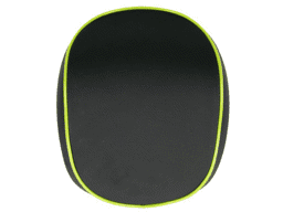 Bild von Rückenpolster Vespa Elettrica, schwarz/grün