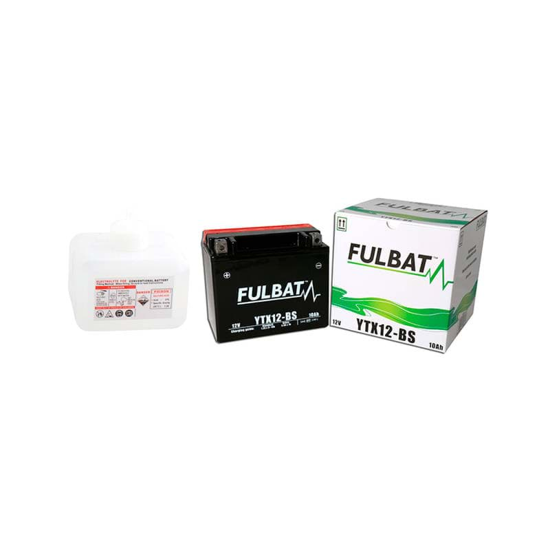 Bild von AGM-Batterie Fulbat YTX12-BS, wartungsfrei