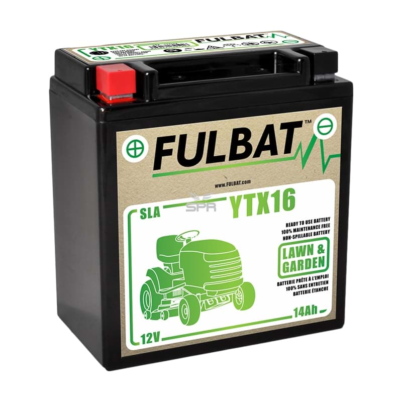 Bild von Gel-Batterie Fulbat YTX16-BS