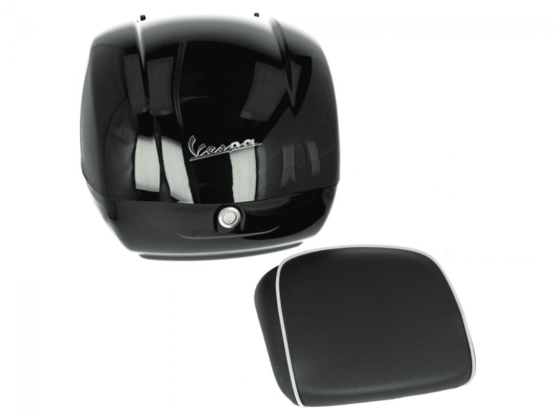 Bild von Top-Case Piaggio Vespa GTS Super 125/300 RST (ab 2019), Farbe Schwarz glanz 94