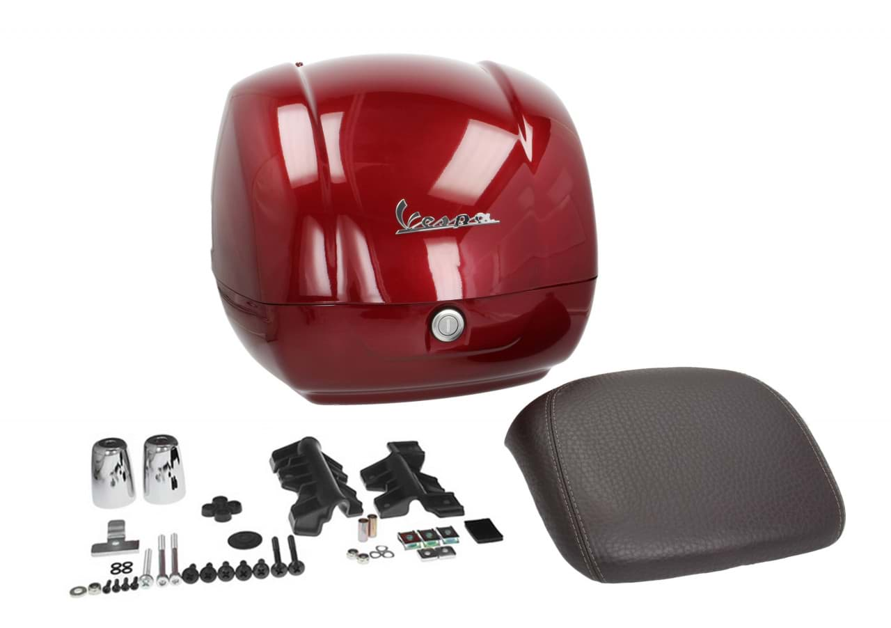 Bild von Top-Case Piaggio Vespa GTS Touring 125/300 RST (ab 2019), Farbe Rot 880/A