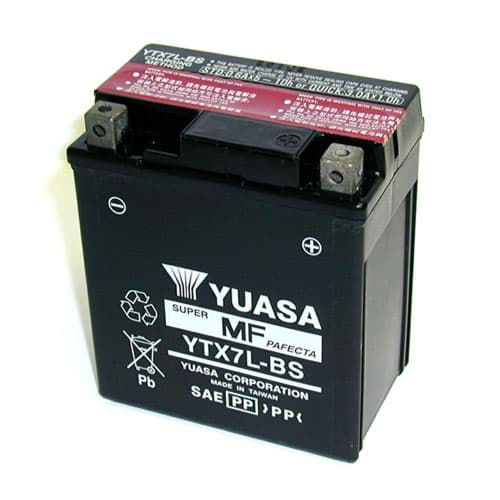 Bild von AGM-Batterie Yuasa YTX7L-BS, wartungsfrei