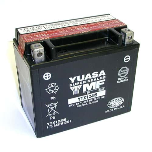 Bild von AGM-Batterie Yuasa YTX12-BS, wartungsfrei