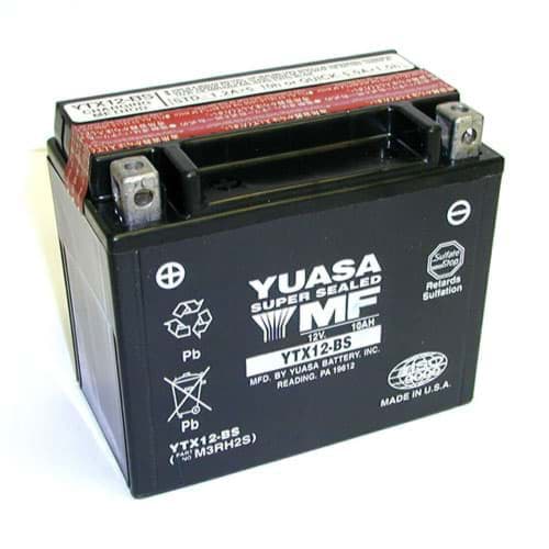 Bild von AGM-Batterie Yuasa YTX12-BS, wartungsfrei
