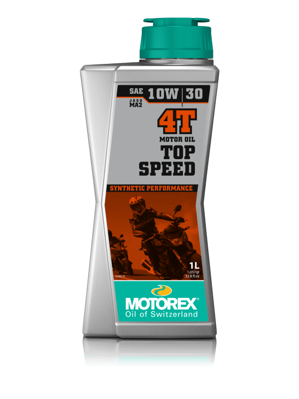 Bild von Motorex Top Speed 4T, SAE 10W/30, Synthetic, 1 Liter