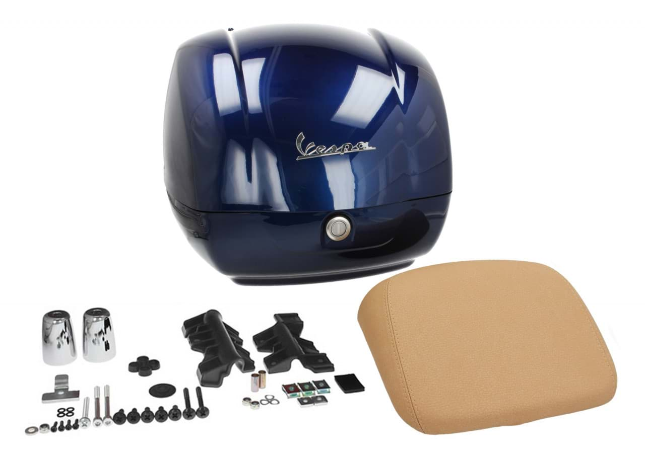 Bild von Top-Case Piaggio Vespa GTS 125/300 RST (ab 2019), Farbe Blau 289/A