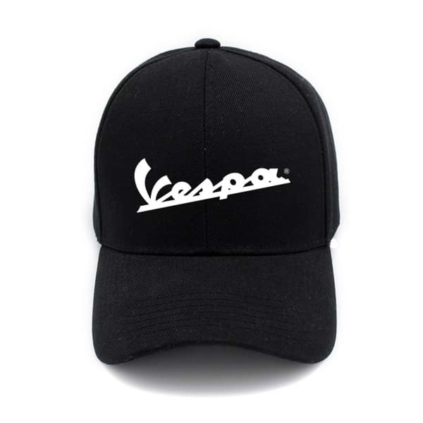 Bild von Cap "Vespa-Style", Farbe Schwarz