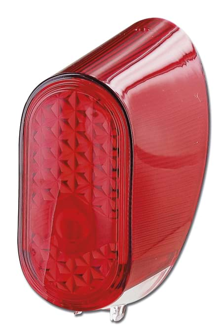 Bild von Rücklichtglas rot ULO Puch/Sachs alt, oval