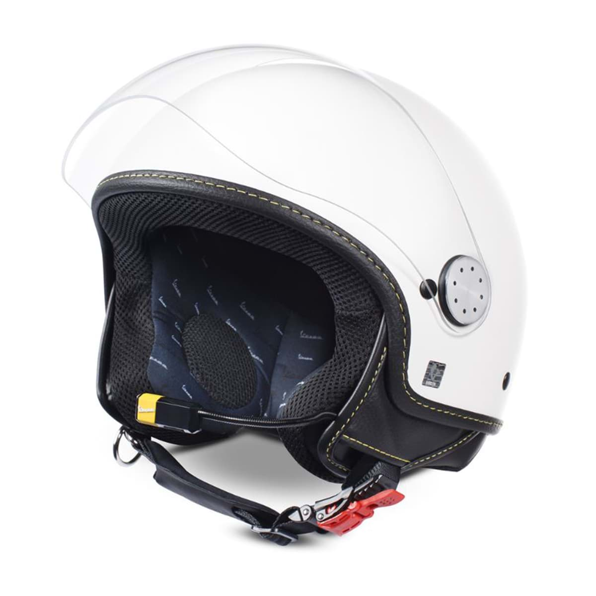 Bild von Jethelm Vespa Visor BT "Super Tech", Farbe Bianco Innocenza (544)