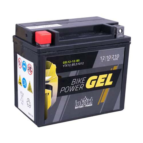 Bild von Gel-Batterie intAct YTX12-BS