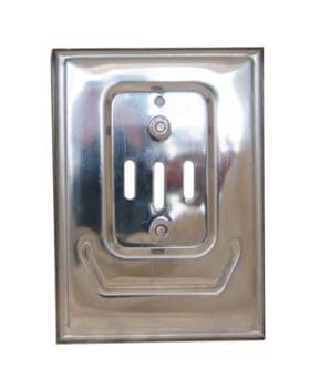 Bild von Nummernschildhalter Mofa, Inox