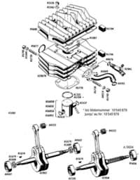 Bild für Kategorie Zylinder - Kolben - Dekompressor - Ansaugstutzen - Kurbelwelle