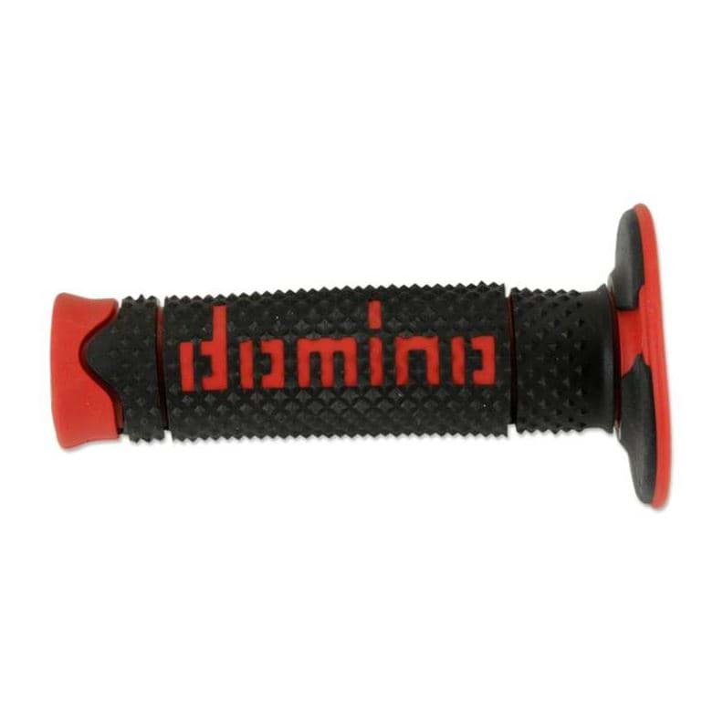 Bild von Lenkergriffe Domino Cross, Schwarz/Rot 