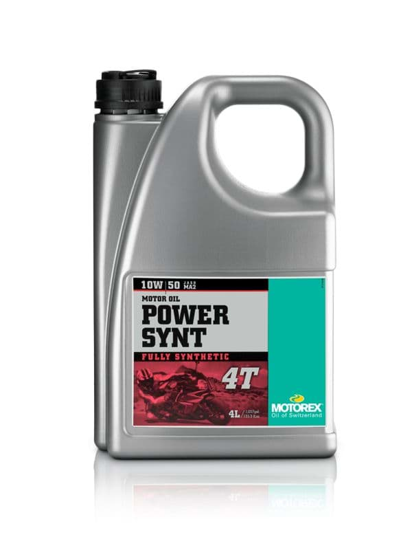 Bild von Motorex Power Synt 4T, SAE 10W/50, Fully Synthetic, 4 Liter