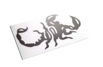 Bild von Sticker Scorpion, schwarz